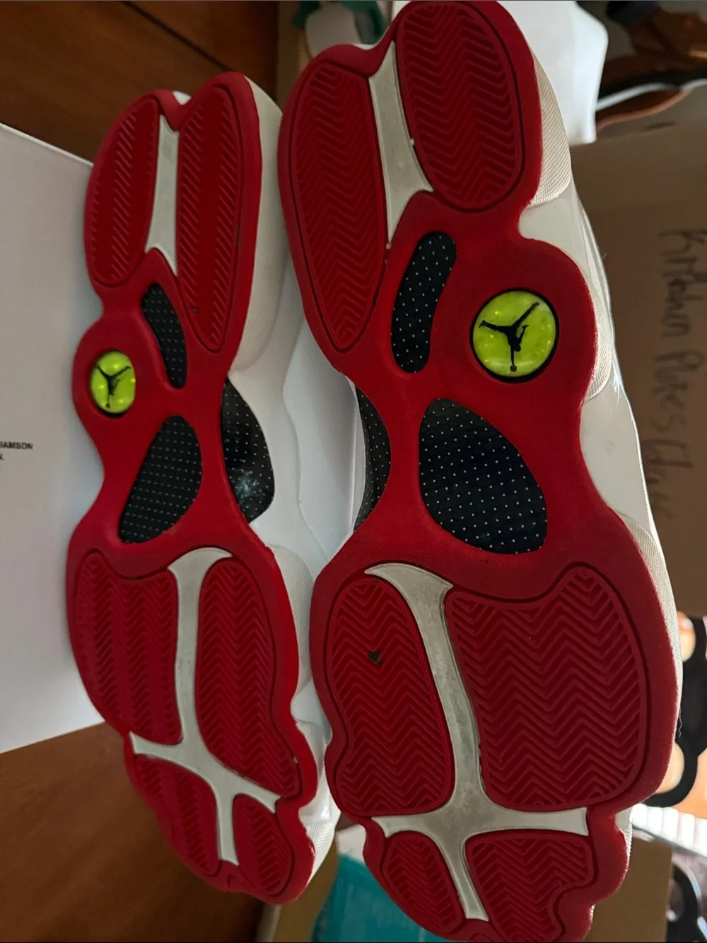Air Jordan 13 Retro History of Flight  Men’s Sz 18 White and Red Like New